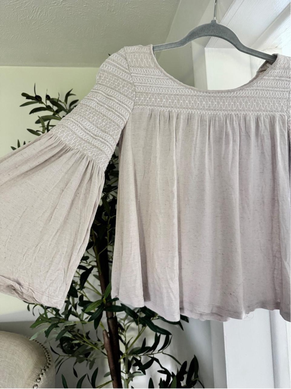 Free People FP Top Flared Sleeves Boho Size XS